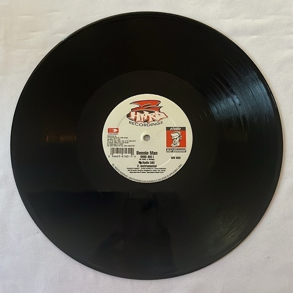 BEENIE MAN "WHO AM I?" VINYL RECORD - Picture 3 of 4